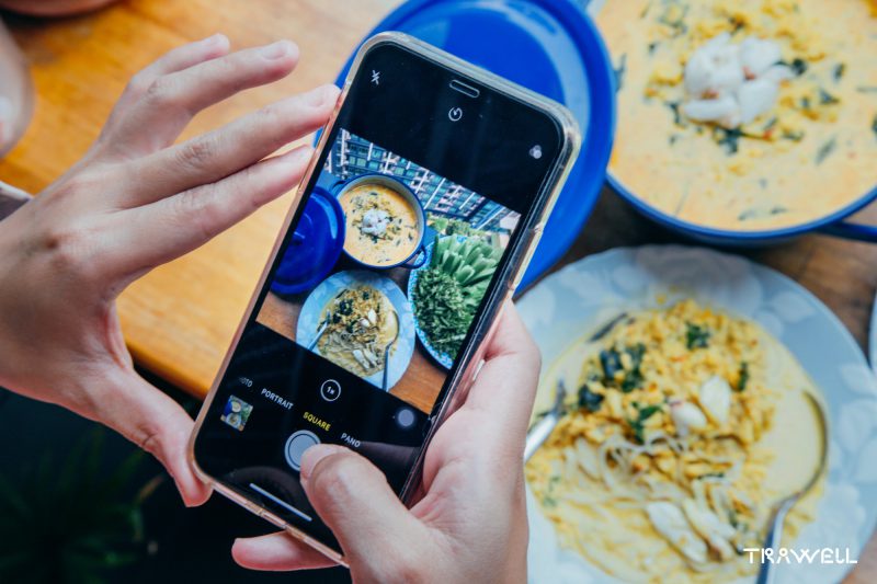 iphone x capturing cooked dishes